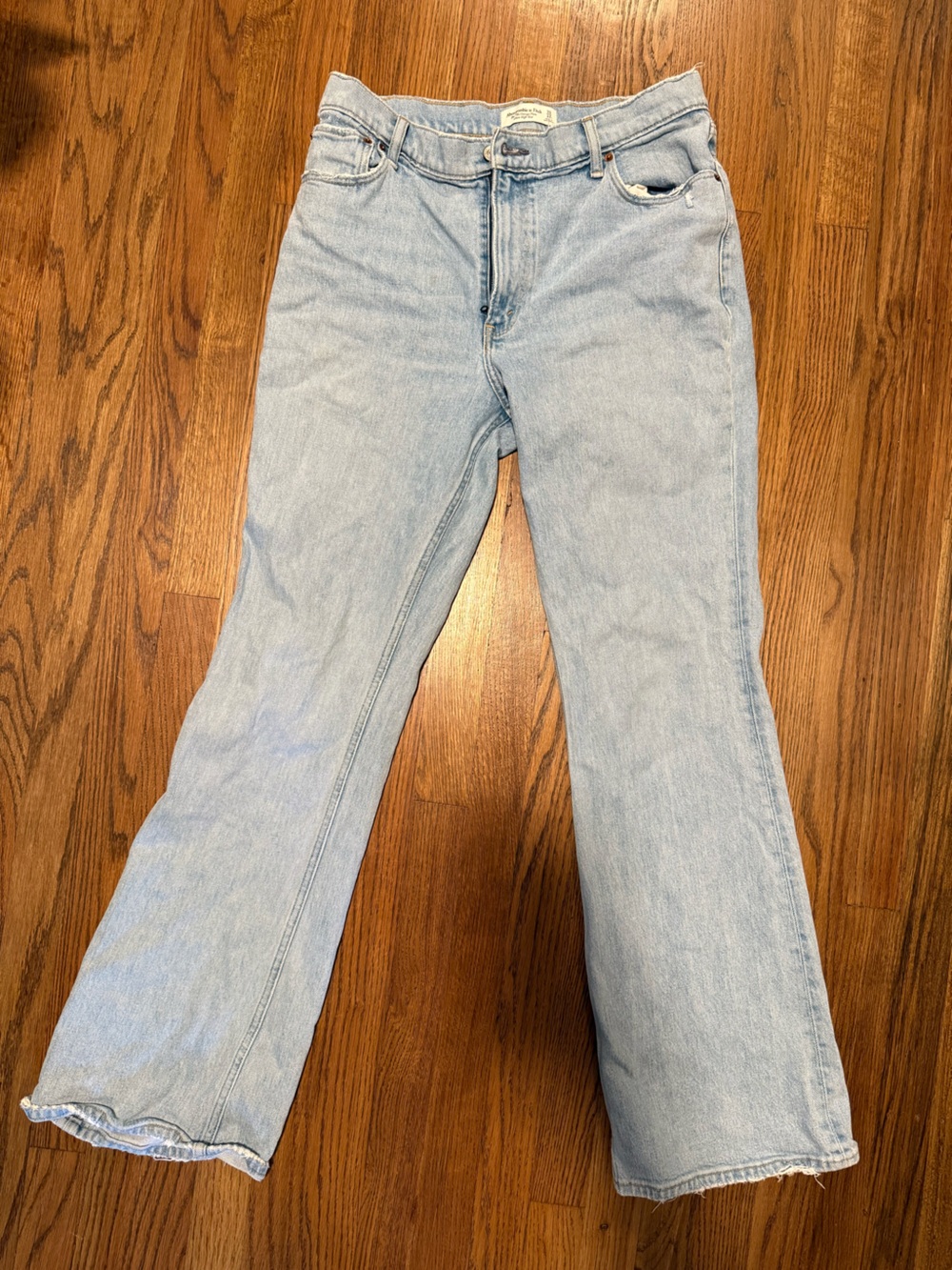 Abercrombie & Fitch Light Blue Relaxed Men's Jeans